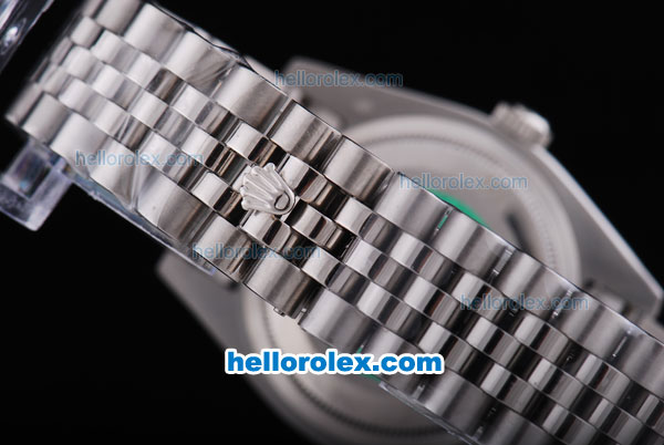 Rolex Datejust Automatic Movement with Blue Dial - Click Image to Close